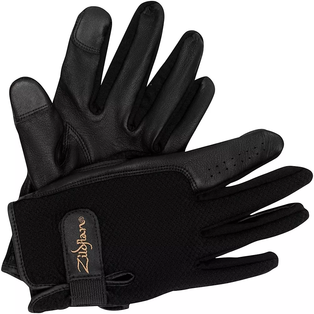 Zildjian Touchscreen Drummers Gloves Small Black