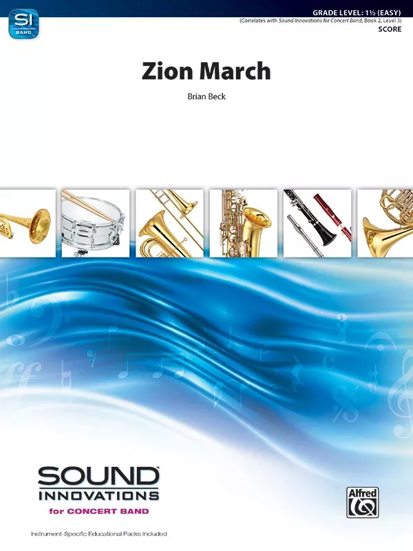 Zion March: Concert Band Conductor Score