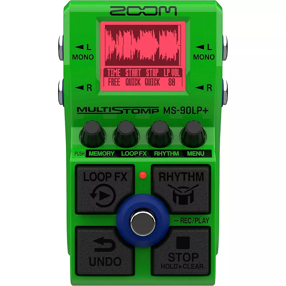 Zoom MS-90LP+ Looper Pedal Green